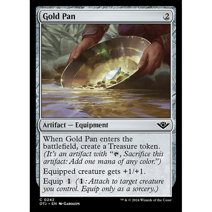 Gold Pan | Español | NM | OTJ 1