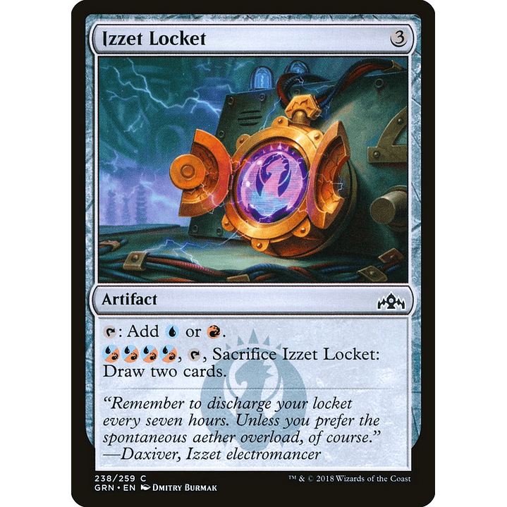 Izzet Locket | Español | NM | GRN 1
