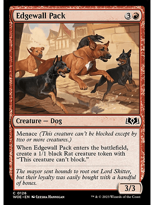 Edgewall Pack | Español | NM | WOE