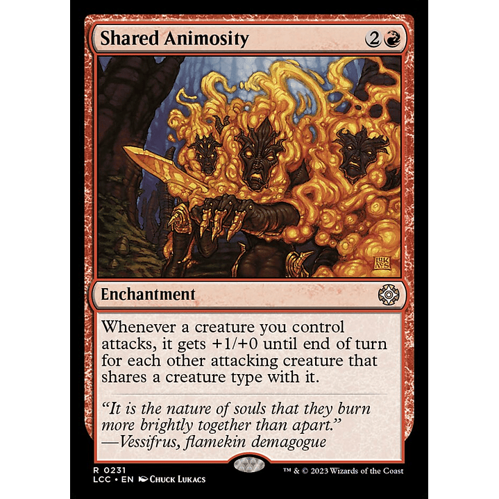 Shared Animosity | Inglés | NM | LCC 1