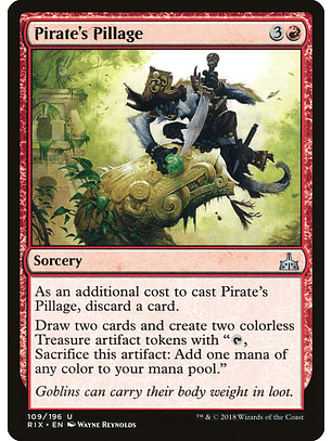 Pirate's Pillage | Español | NM | RIX
