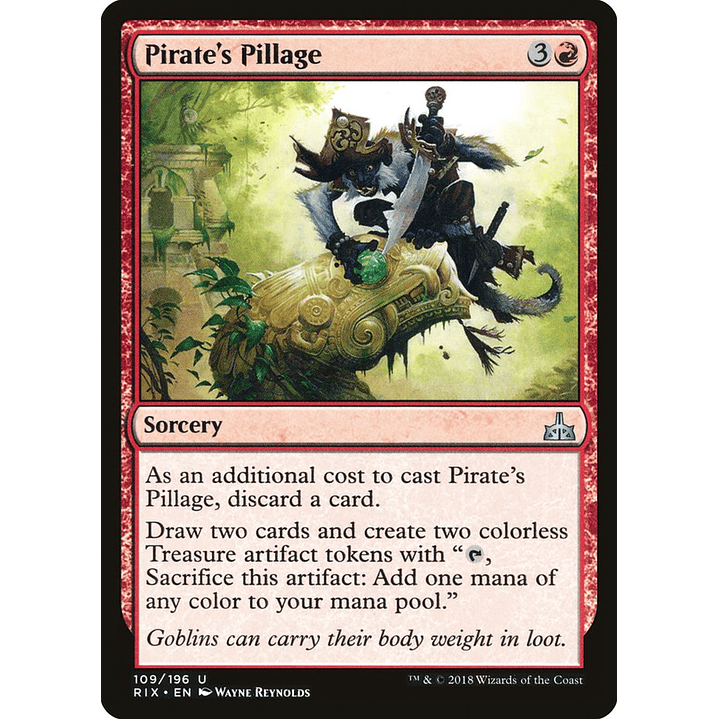Pirate's Pillage | Español | NM | RIX 1