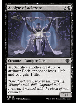 Acolyte of Aclazotz (foil) | Inglés | NM | LCI