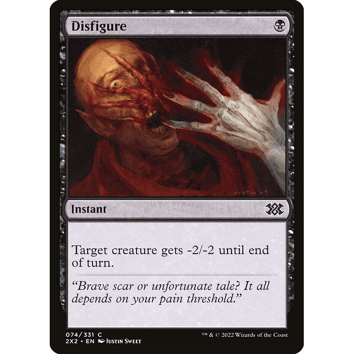 Disfigure (foil) | Inglés | NM | 2X2 1