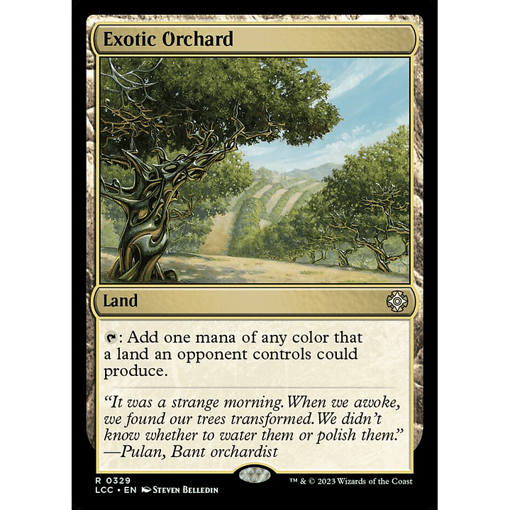 Exotic Orchard | Inglés | NM | LCC 1
