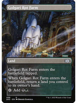 Golgari Rot Farm (Borderless) | Inglés | NM | 2X2