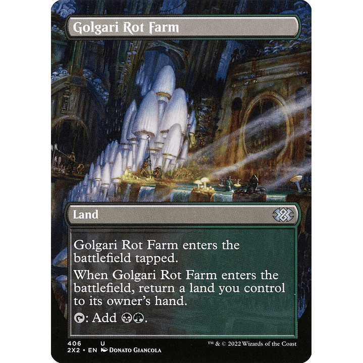 Golgari Rot Farm (Borderless) | Inglés | NM | 2X2 1