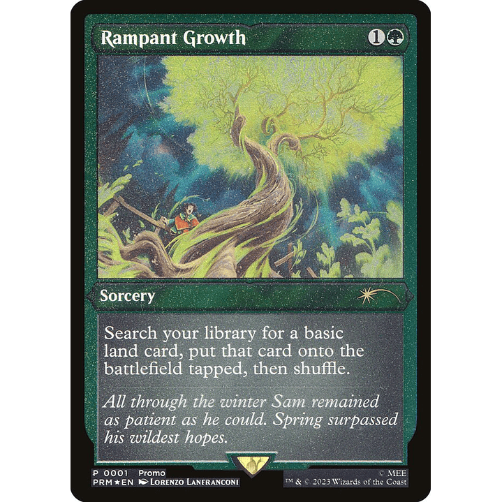 Rampant Growth (Etched) | Inglés | NM | PW23 1