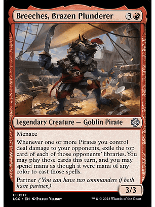 Breeches, Brazen Plunderer | Inglés | NM | LCC