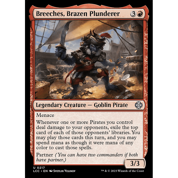 Breeches, Brazen Plunderer | Inglés | NM | LCC 1