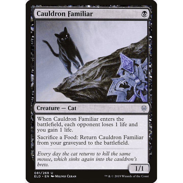 Cauldron Familiar | Inglés | NM | ELD 1