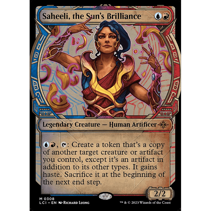 Saheeli, the Sun's Brilliance (Showcase foil) | Inglés | NM | LCI 1