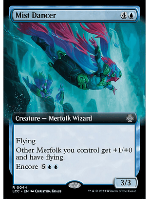 Mist Dancer (Extended Art) | Inglés | NM | LCC