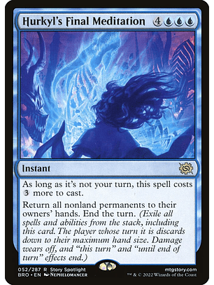 Hurkyl's Final Meditation | Inglés | NM | BRO