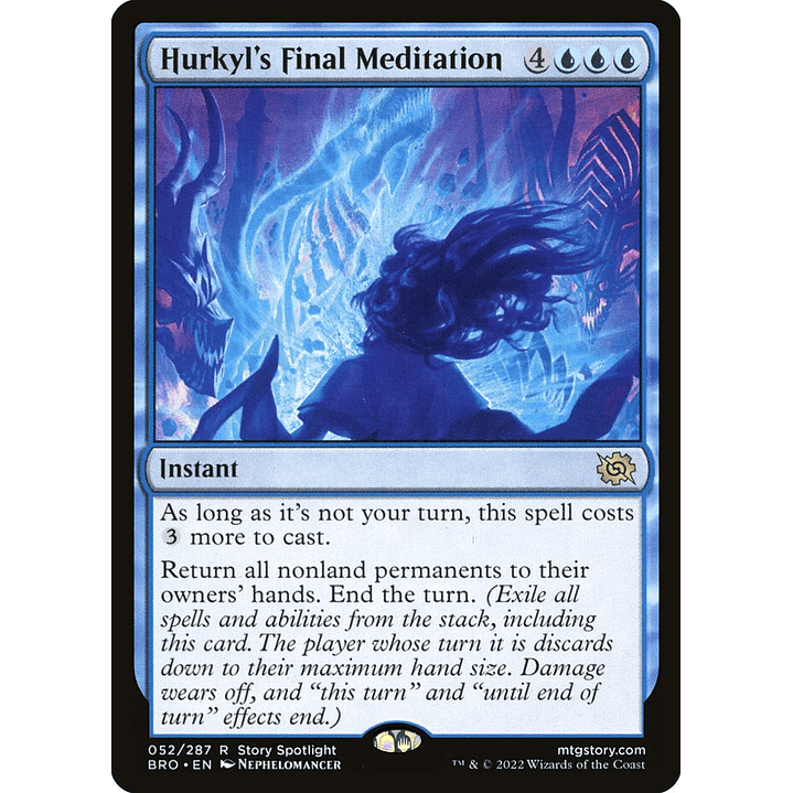 Hurkyl's Final Meditation | Inglés | NM | BRO 1