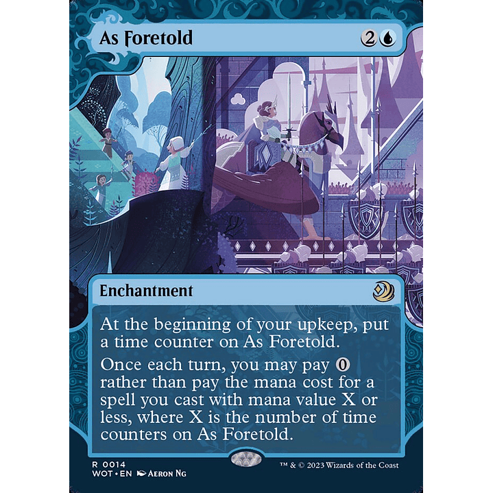 As Foretold (Showcase) | Inglés | NM | WOT 1