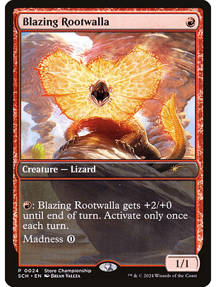 Blazing Rootwalla (Store Championship) | Inglés | NM | SCH