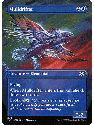 Mulldrifter (Borderless) | Inglés | NM | 2X2