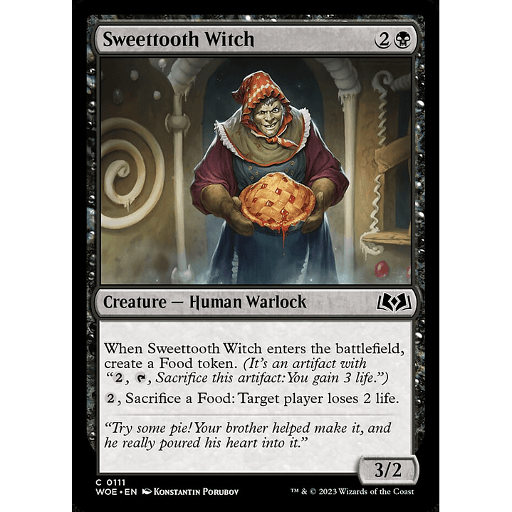 Sweettooth Witch | Inglés | NM | WOE 1