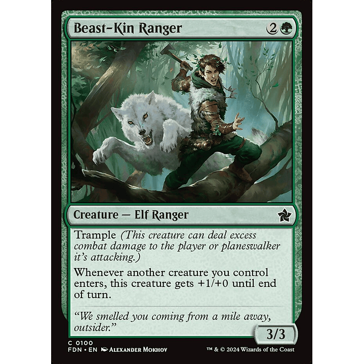 Beast-Kin Ranger | Español | NM | FDN 1