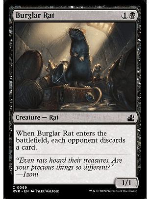 Burglar Rat | Inglés | NM | RVR