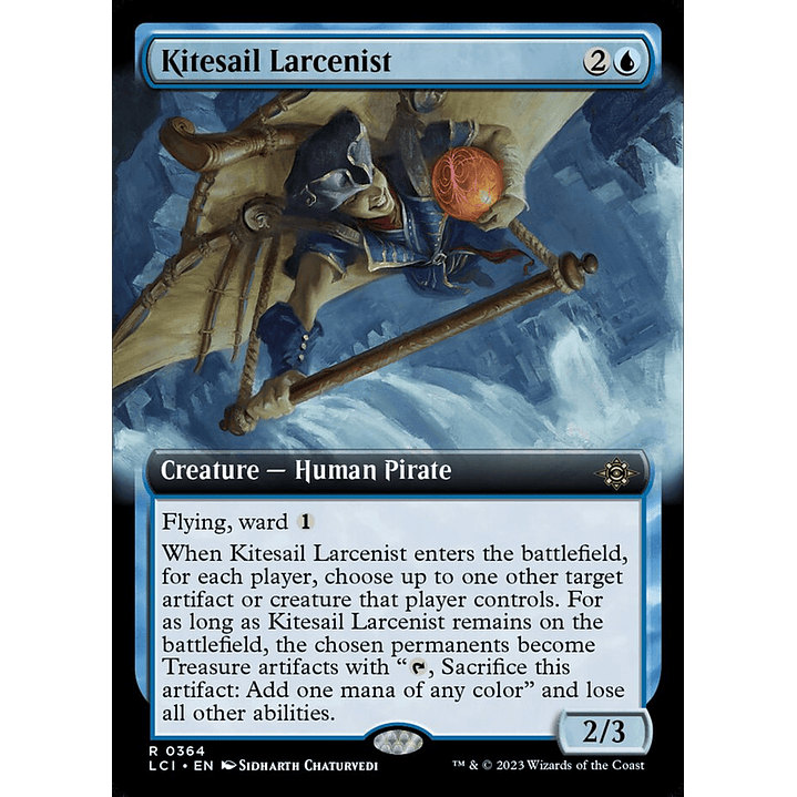 Kitesail Larcenist (Extended Art) | Inglés | NM | LCI 1