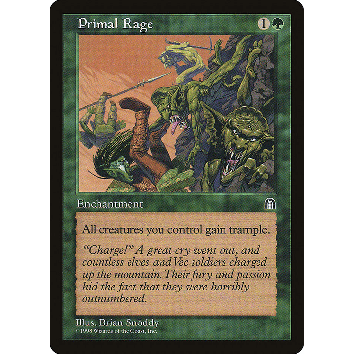 Primal Rage (Retro Frame) | Inglés | NM | STH 1