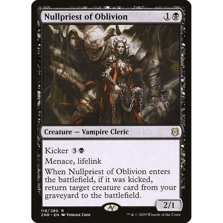 Nullpriest of Oblivion | Inglés | NM | ZNR 1