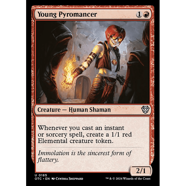 Young Pyromancer | Español | NM | OTC 1