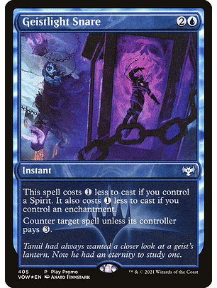 Geistlight Snare (foil) | Español | NM | VOW