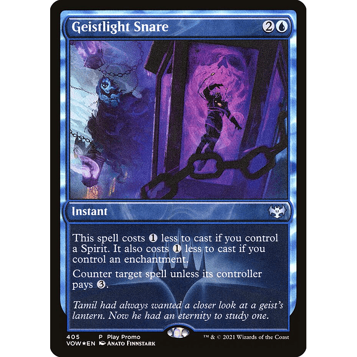 Geistlight Snare (foil) | Español | NM | VOW 1
