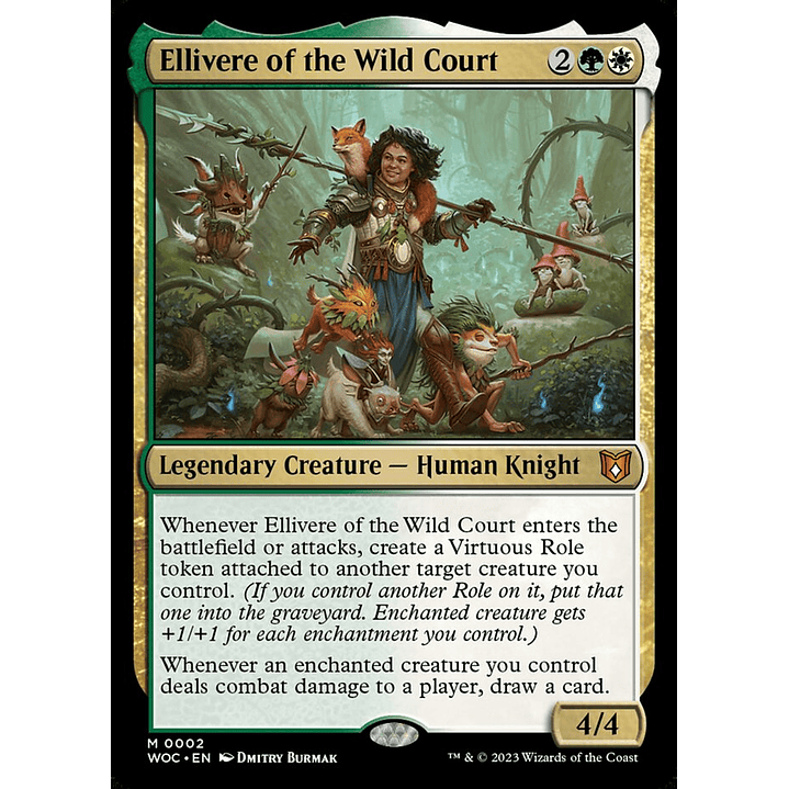Ellivere of the Wild Court | Inglés | NM | WOC 1