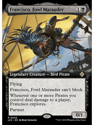 Francisco, Fowl Marauder (Extended Art) | Inglés | NM | LCC