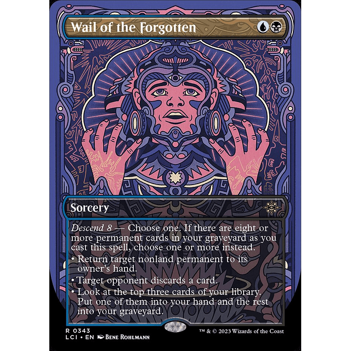 Wail of the Forgotten (Borderless) | Inglés | NM | LCI 1