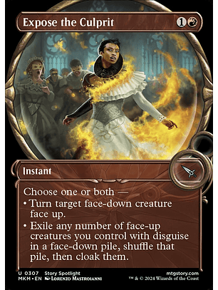 Expose the Culprit (Showcase) | Inglés | NM | MKM