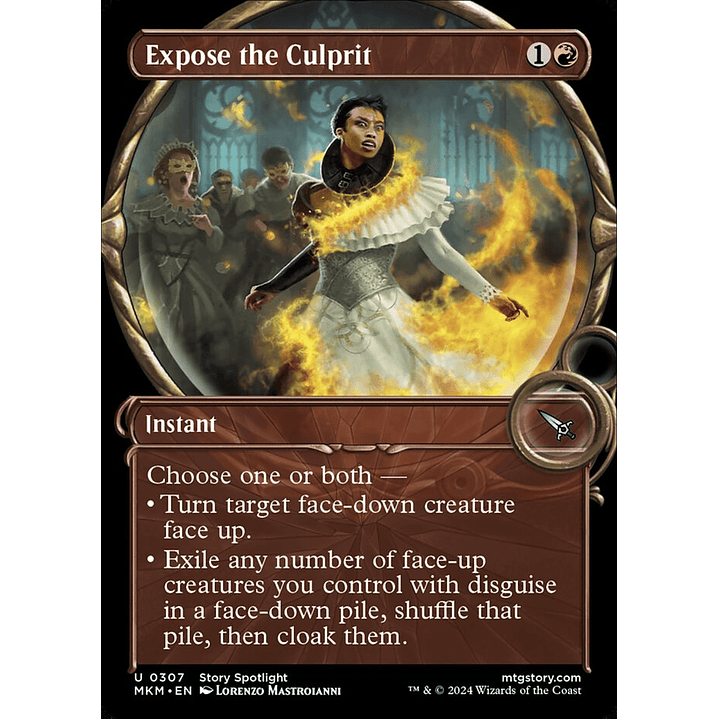 Expose the Culprit (Showcase) | Inglés | NM | MKM 1