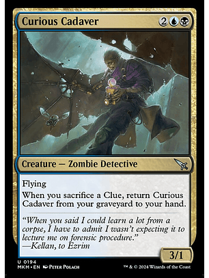 Curious Cadaver | Inglés | NM | MKM