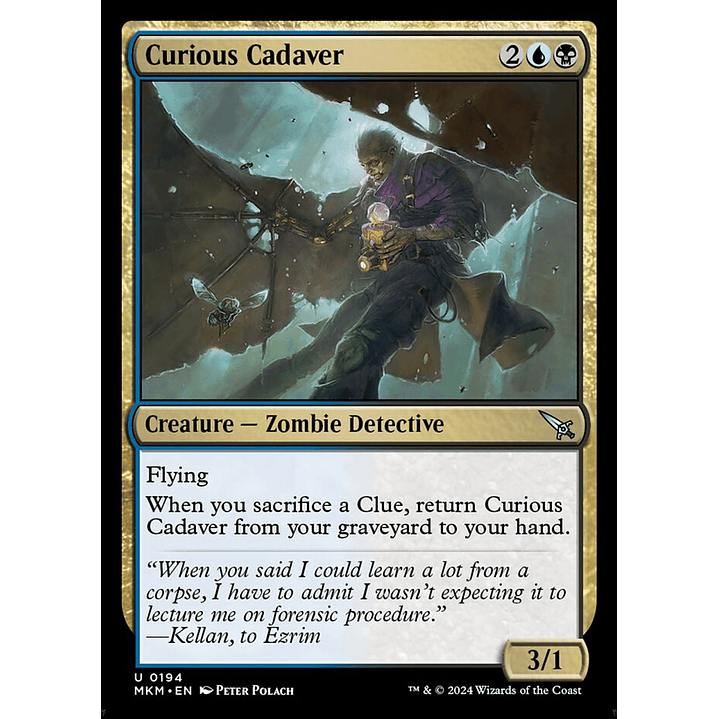 Curious Cadaver | Inglés | NM | MKM 1