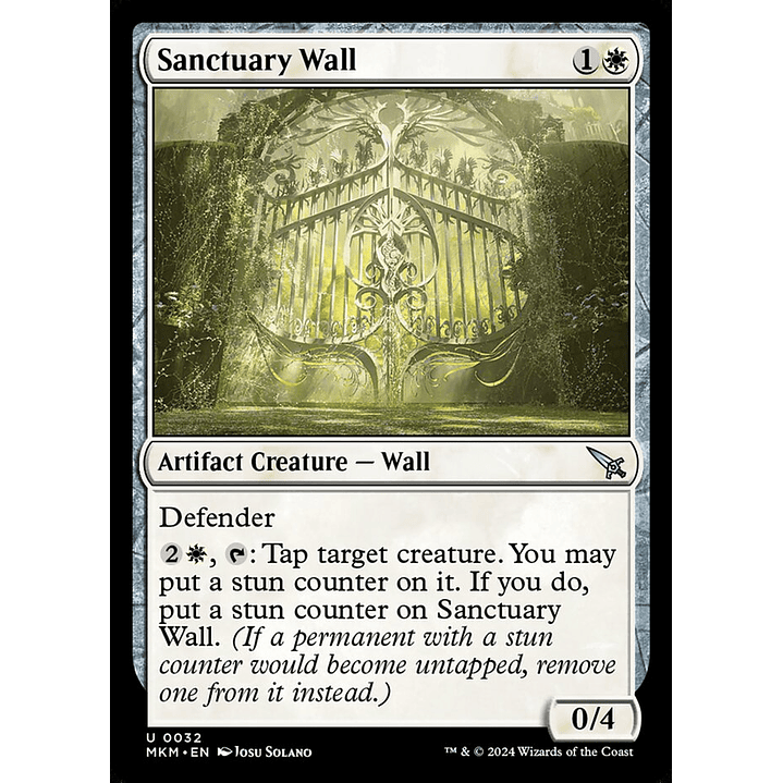 Sanctuary Wall | Inglés | NM | MKM 1