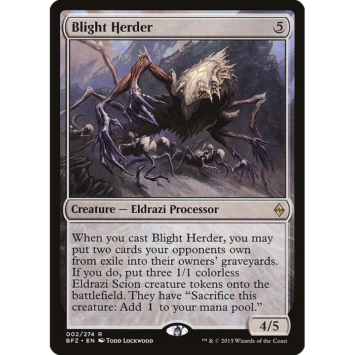 Blight Herder | Español | NM | BFZ 1