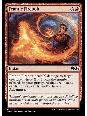 Frantic Firebolt | Español | NM | WOE