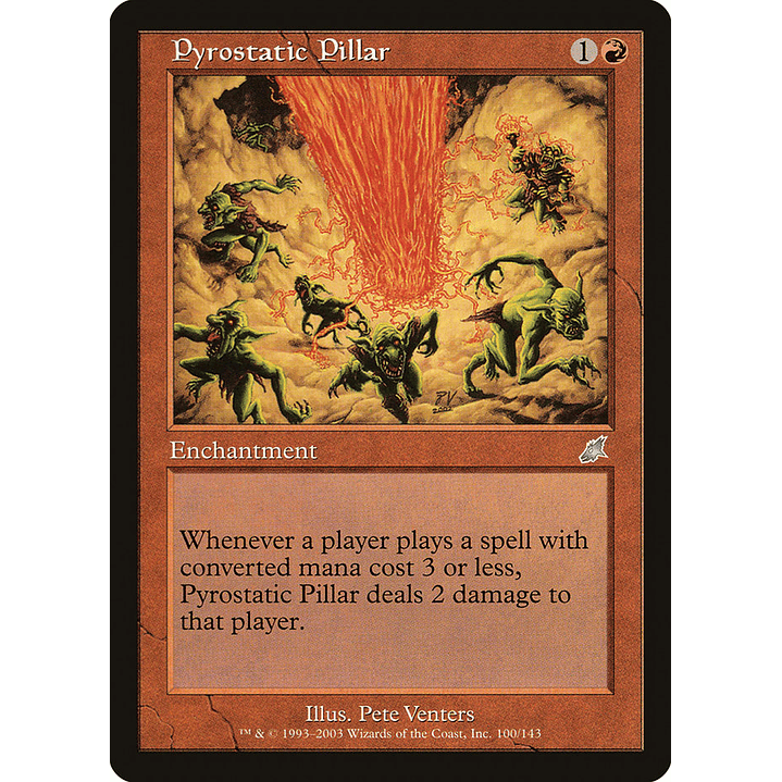 Pyrostatic Pillar (Retro Frame) | Español | NM | SCG 1
