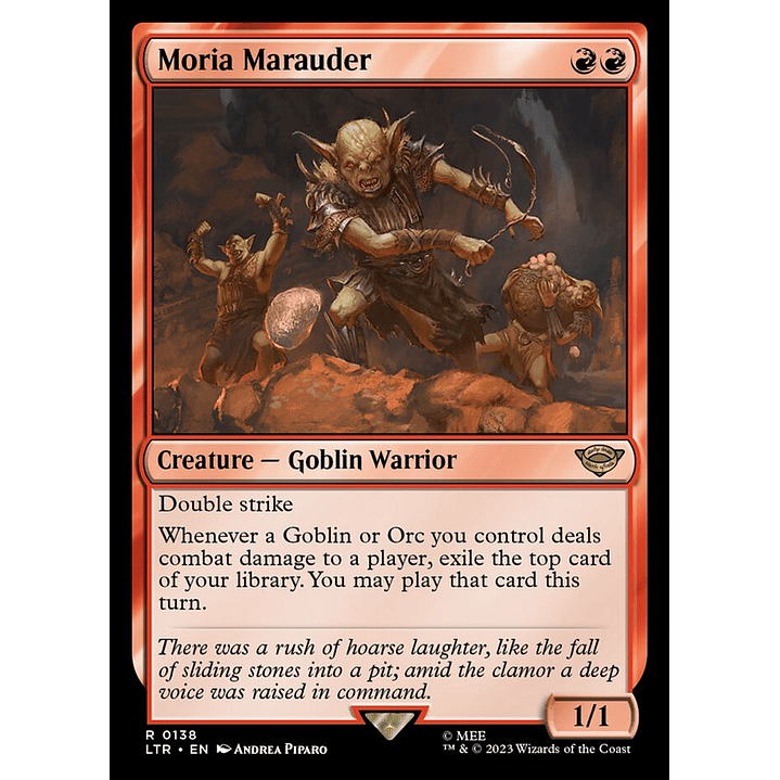 Moria Marauder | Español | NM | LTR 1
