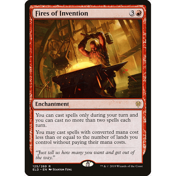 Fires of Invention | Español | NM | ELD 1