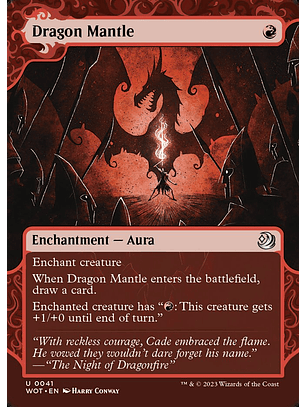 Dragon Mantle (Showcase) | Español | NM | WOT