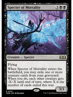 Specter of Mortality | Español | NM | WOE