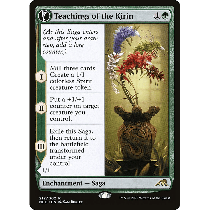Teachings of the Kirin // Kirin-Touched Orochi | Español | NM | NEO 1