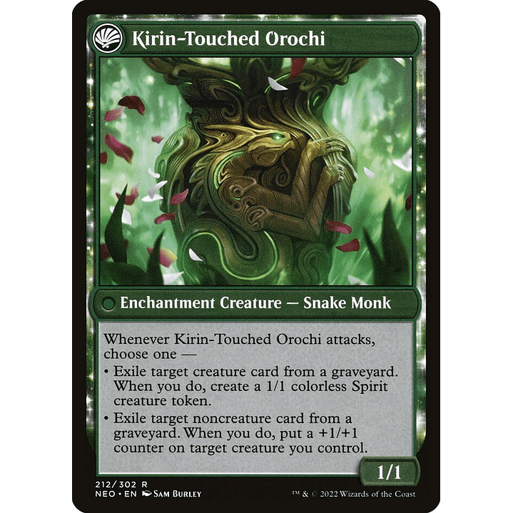 Teachings of the Kirin // Kirin-Touched Orochi | Español | NM | NEO 2