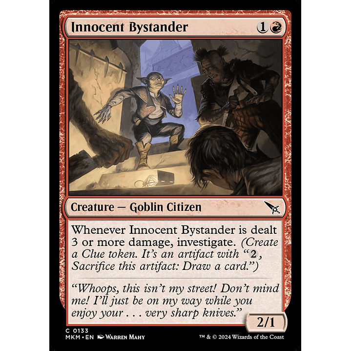 Innocent Bystander (foil) | Inglés | NM | MKM 1