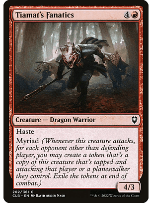 Tiamat's Fanatics | Inglés | NM | CLB
